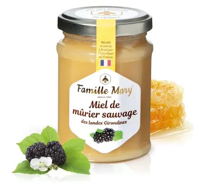 Miere de albine din dud sălbatic, 230 g, Famille Mary