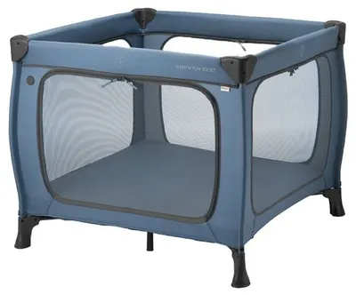 Pătuț pentru bebeluși Hauck - Sleep N Play SQ, Dark Blue