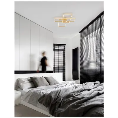 Plafoniera BILBAO Auriuen Leaf Aluminiu & Acrylic LED 55 Wat 230 Volt 3550Lm 3000K IP20