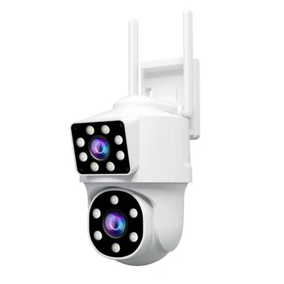 Camera Supraveghere Wireless 2MP full HD Lentila Duala Pan/Tilt Audio Card SriHome SH063