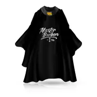 Pelerina - NISH MAN - frizerie/coafor MASTER BARBERS - Guler Neopren - Neagra