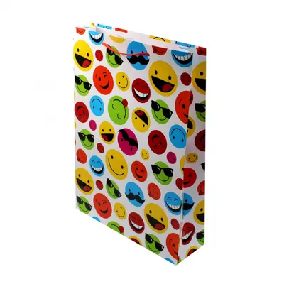 Punga de cadou XL Happy Faces