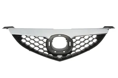 Grila radiator potrivit MAZDA 2, 3 1.3-2.3 2003-2009 pana in 2009 - (crom/grunduit)