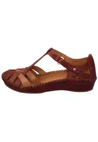 Sandale dama - din piele naturala - marca 655-0732C5-05-21 - rosu - Rosu