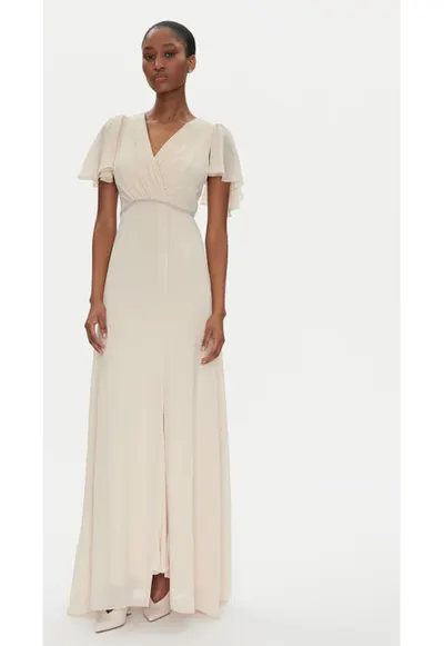 Rochie dama - 305265463 - Poliester - Bej - Bej