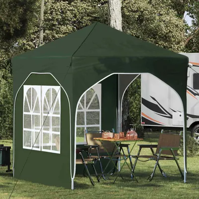 vidaXL Cort de Petrecere Pop-up 192 x 192 x 245 cm Verde