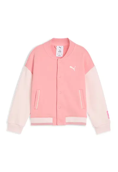 Jacheta cu imprimeu Hello Kitty College - Alb/Roz pastel/Roz pal