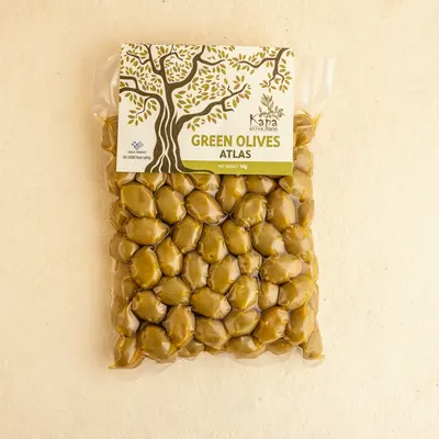 Masline verzi atlas in vaccum - 1kg