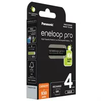 Eneloop Acumulatori Ni-Mh 1.2V AAA R3 930mAh PRO BK-4HCDE/4BE B4