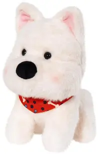 Jucărie de pluș Stip - Lucky Dog, 25 cm