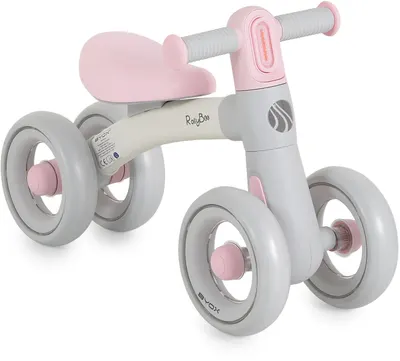 Mini bicicletă de echilibru Byox - RollyBoo, roz