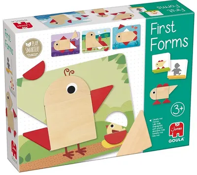 Goula Puzzle educațional - My First Shapes