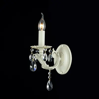 Aplica Elegant Verona,1 x E14, 230V, D.28cm,H.36 cm,Alb