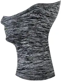 Eșarfă BUFF - DryFlx + Neckwarmer, gri