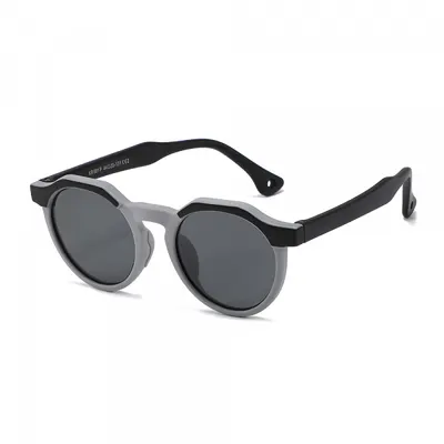 Ochelari De Soare Copii Techsuit 601, Polarizati, Protectie UV, Negri Gri