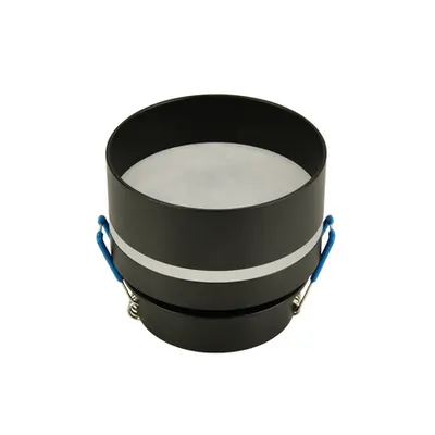 El-5878 Downlight Gu10 Aluminium, Negru
