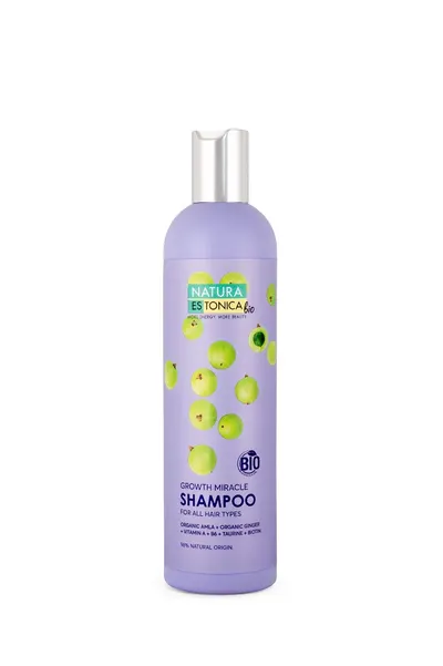 Sampon pentru stimularea cresterii parului Hair Growth Miracle, 400ml, Natura Estonica