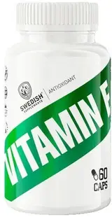 Vitamin E, 400 IU, 60 capsule, Swedish Supplements