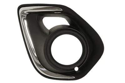 Capac bara fata Dreapta cu locas lampa ceata, plastic, crom/negru potrivit MITSUBISHI ASX dupa 2010 dupa 2013