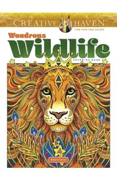 Creative Haven Wondrous Wildlife Coloring Book