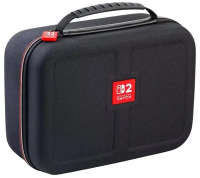 Husă Nacon - Game Traveler Deluxe System Case, neagră (Nintendo Switch 2/Switch/OLED)