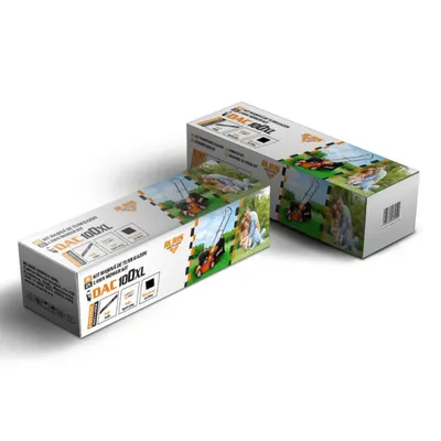 Kit masina de tuns iarba Ruris DAC 100xl, cutit, filtru aer, bujie, kit surub