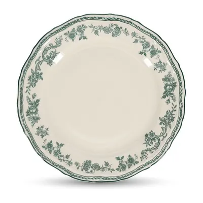 Farfurie verde/fildeș pentru desert din porțelan ø 21,5 cm Cyril – S|P Collection