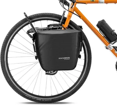 Sacoșă de bicicletă impermeabilă pentru utilizare în față și în spate ROCKBROS