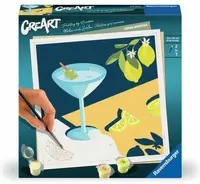 Set de pictură pe numere Ravensburger CreArt - Mojito cu lămâie