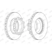 Disc frana JURID 567500J