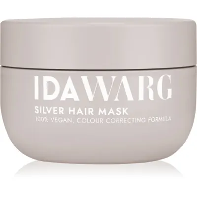 IDA WARG Beauty Silver Hair Mask masca intensiva neutralizeaza tonurile de galben 300 ml