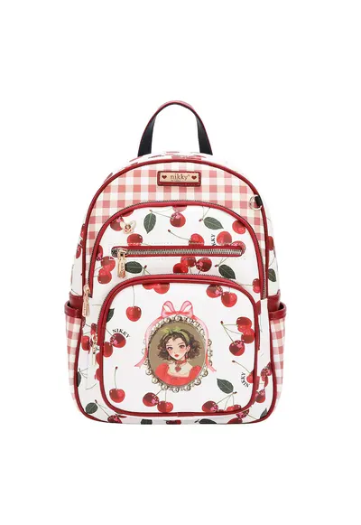 Rucsac dama CHERRY LIPS WHITE NK13159 - Universal