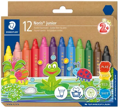 Staedtler Noris Junior - 12 culori