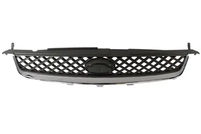 Grila radiator potrivit FORD FIESTA V 1.25-2.0 2001-2010 pana in 2008 - (crom)
