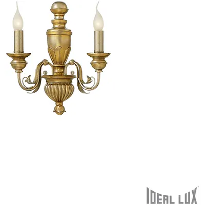 aplica Dora, 2 becuri, dulie E14, L:330 mm, H:380 mm, Auriu