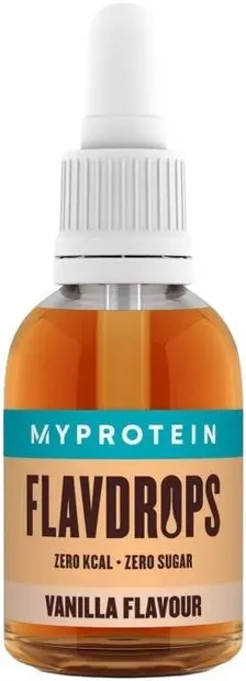 Flavdrops, vanilie, 50 ml, Myprotein