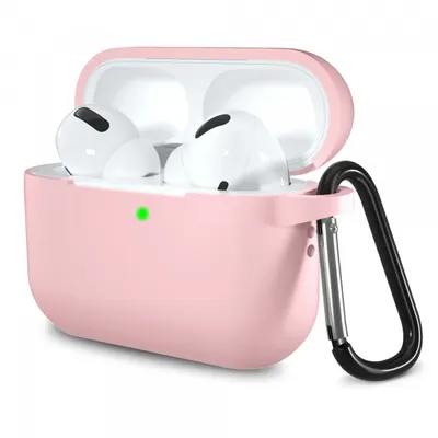 Husa Techsuit Silicone pentru Apple AirPods Pro Series, Roz