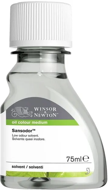 Diluant pentru vopselele în ulei Winsor & Newton Sansodor - 75 ml