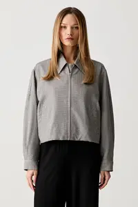 rag & bone geacă de tranziție pentru femei din lână Krista