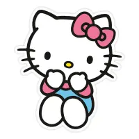 Perna Sanrio - Hello Kitty Blue Pants 36 cm
