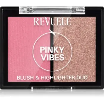 Revuele Blush & Highlighter Duo blush pentru iluminare
