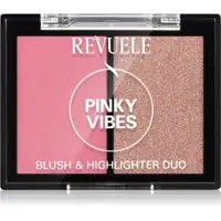Revuele Blush & Highlighter Duo blush pentru iluminare