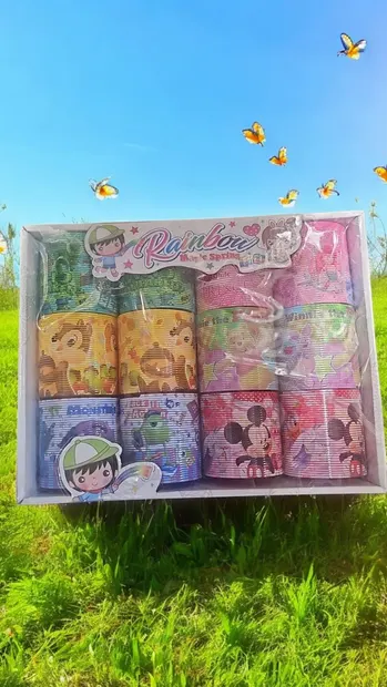 Set Arcuri Colorate “Rainbow Magic Spring” – Jucărie Clasică cu Personaje Îndrăgite,En-gros