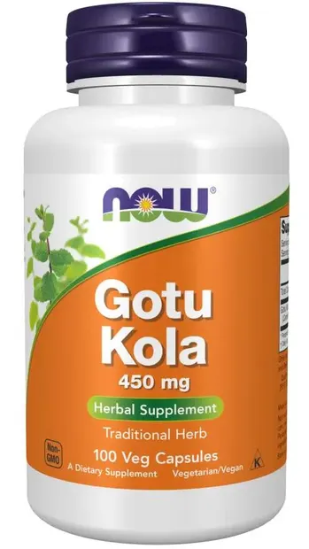 Gotu Kola, 450 mg, 100 capsule, Now