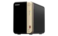 NAS QNAP 264 2-Bay, CPU Intel Celeron N5105/N5095 4-core/4-thread Processor, RAM 8 GB DDR4 (onboard, not expandable), HDD 2 x 2.