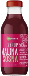 Sirop de zmeură, muguri de pin și acerola, 300 ml, EkaMedica