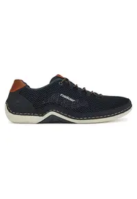 Pantofi barbati - tesatura - negru -