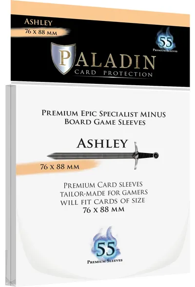 Protecții pentru carduri Paladin Card Protection - Ashley, Epic Specialist Minus, 76 x 88 mm (55 buc)