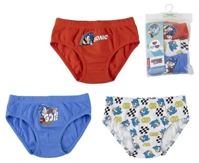 Chiloței pentru copii Cerda - Sonic, 3 bucăți, 2-3 ani