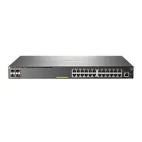 Switch cu 24 porturi Aruba JL255A, 128 Gbps, 95.2 Mpps, 4 porturi SFP+, PoE, 1U, cu management